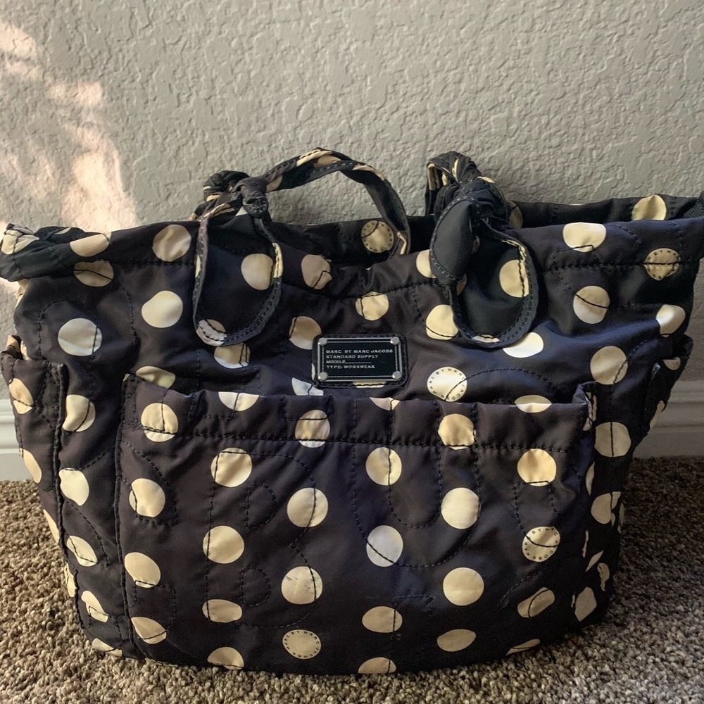 Marc by Marc Jacobs tote (diaper) bag polka dots